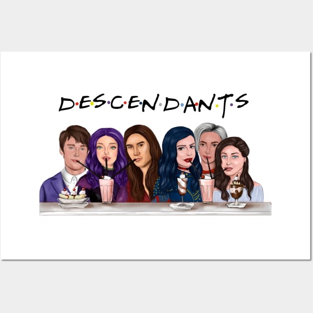 descendants Wall Art by YtaArt